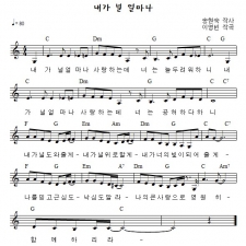 내가 널 얼마나